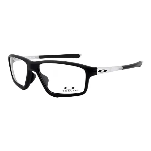 Oakley Пластиковая оправа с нерегулярной формой оправа для очков унисекс прозрачная