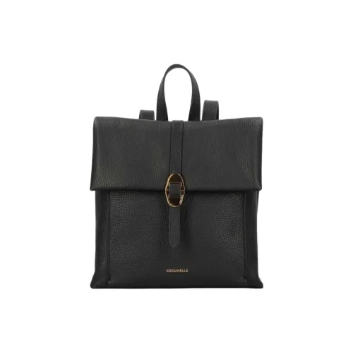 COCCINELLE Leather Backpack Regular Women's Black