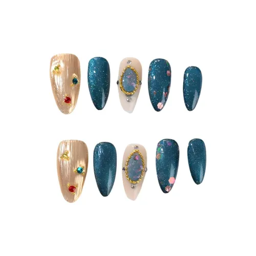 XUJING Искусственные ногти для женщин