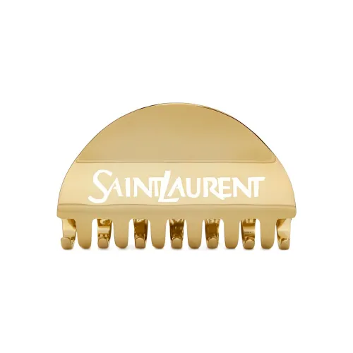 SAINT LAURENT Металл Заколки для волос Женские Золото