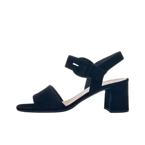 Gabor Модный One Ремень Сандалии 6,5 см Женские Черные