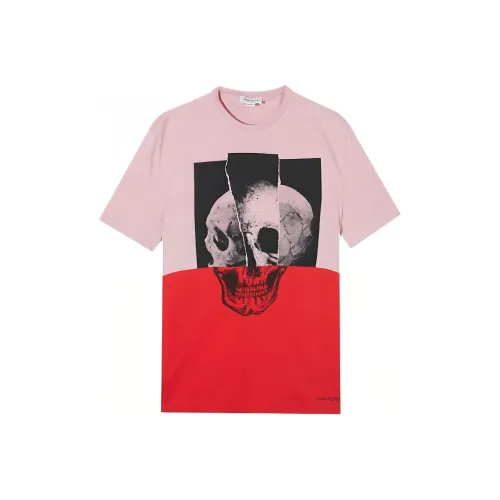 Alexander McQueen Многоцветные Мужские T-рубашки