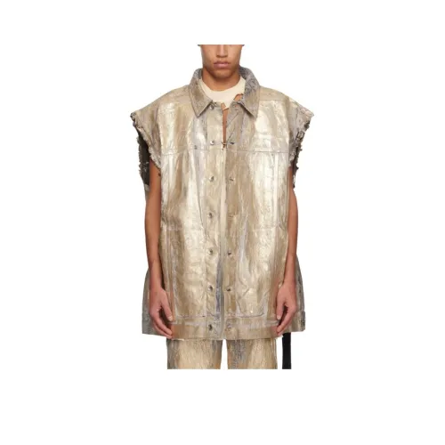 Rick Owens DRKSHDW Жилет Мужской Gold