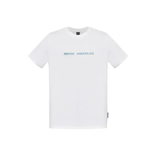 Moose Knuckles T-Shirt Мужской Белый