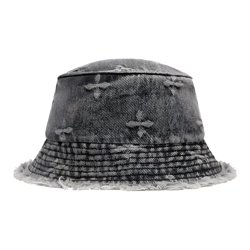 SMFK Cotton Bucket Hats Вересковый серый Унисекс