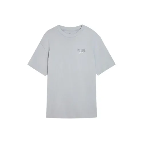 PUMA Elevatedgraphic SS25 T-Shirt Мужской Светло-Серый 20