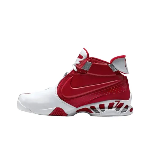 Nike Air Zoom Vick 2 Slip Resistant Abrasion Resistant Футбольные бутсы Унисекс Белый Красный