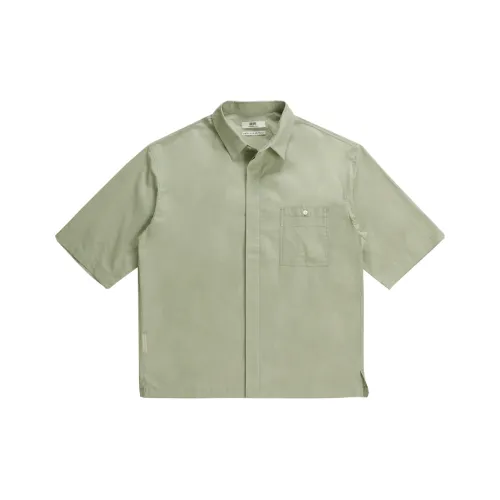 PUSH HZC Зеленый Мужская Рубашка