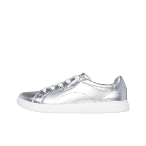 Skechers BOBS D'VINE Низкие Кроссовки для скейтбординга Женские Серебряные