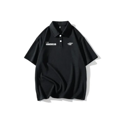 Хлопок короткий рукав поло унисекс