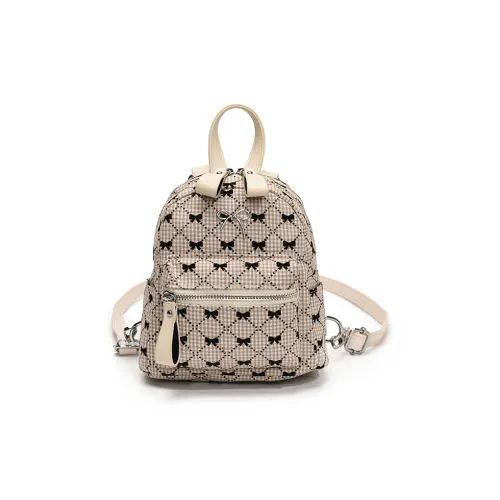 Single Warehouse ПУ (полиуретан) Рюкзак Стандартный Женские Белый Серый Черный