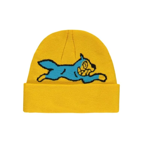ICECREAM Акриловые шапки-бини унисекс желтые