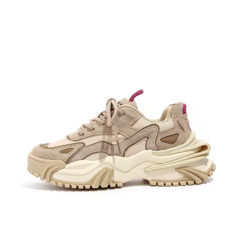 DAPHNE Slip-resistant Abrasion-resistant Low Top Footwear Women's Apricot