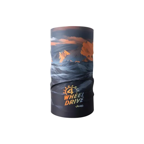 JEEP Полиэстер Маски с защитой от солнца Унисекс Черный