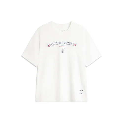 LINING x LPL Sports Life Collection Рубашка Унисекс Экрю
