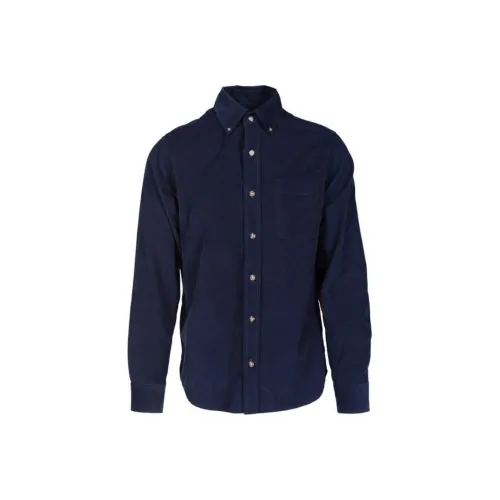 Schott N.Y.C. Рубашка Мужская Морской Синий