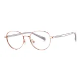 B33 - Розово-золотая рамка