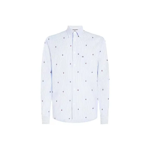 Tommy Hilfiger Мужские Синие Рубашки
