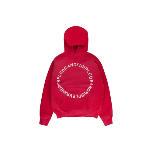 PURPLE BRAND Красный Мужской Свитшот