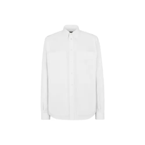 Fendi Белые Мужские Рубашки
