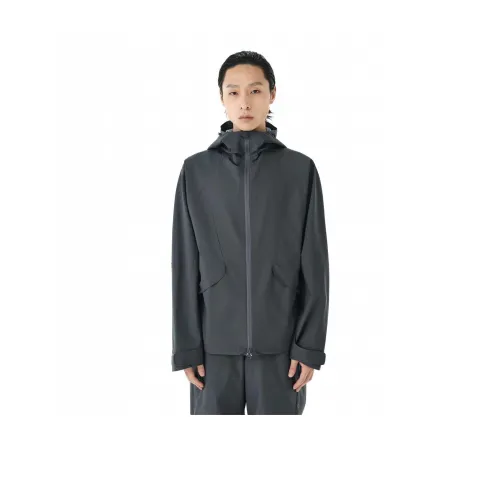 YAUSYE Осенняя куртка стандартная мужская серо-синяя в наличии