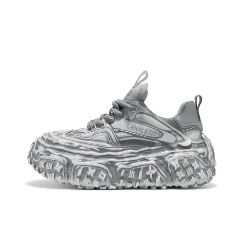 Противоскользящий устойчивый к истиранию увеличивающий высоту низкий верх модные массивные кроссовки мужской