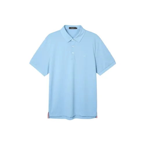YOUNGOR Поло Мужское Светло-Синий