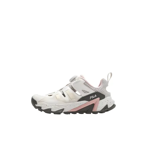 FILA KIDS Уличная обувь Низкий топ Xiangxue Белый/Белый песочный серый для детей