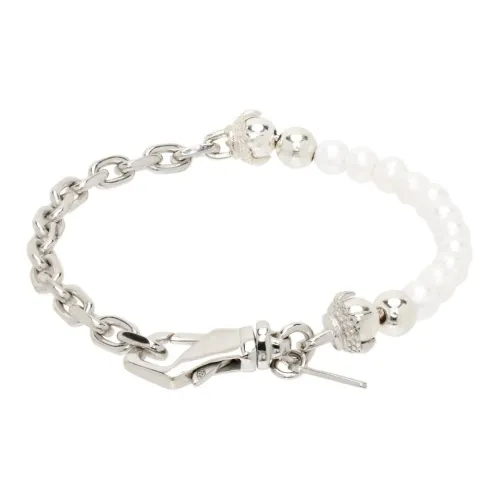 EMANUELE BICOCCHI Серебряный Пресноводный жемчуг Браслеты Women's Silver