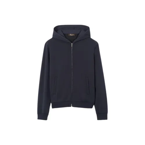 Loro Piana Морской Синий Мужские Куртки