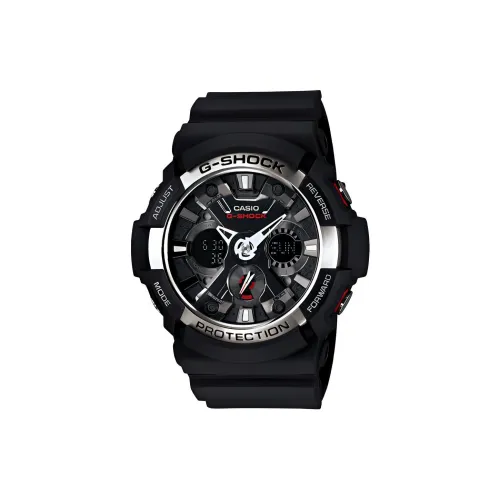 CASIO G SHOCK Collection ×YOUTH Collection Кварцевый механизм Смольный ремешок Часы Мужские Черный циферблат
