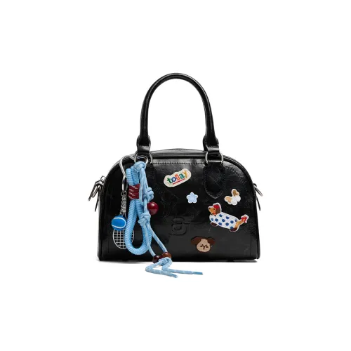 JACD PU (полиуретан) Переносная Сумка Сумка через плечо Женская Абрикос Белый Черный