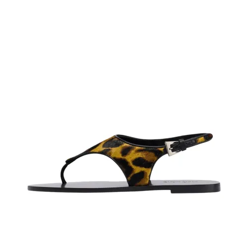 Paris Texas Amalfi One Ремень Сандалии Женские Леопард Коричневый