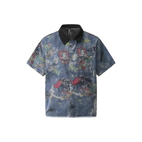 DABAISHA Синяя унисекс футболка