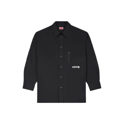 KENZO Мужские Черные Рубашки