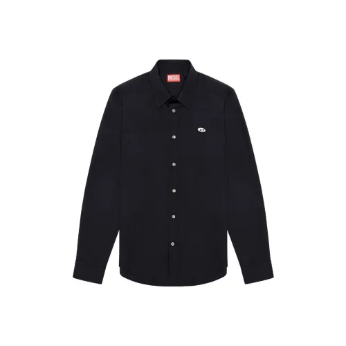 DIESEL Мужские Черные Рубашки