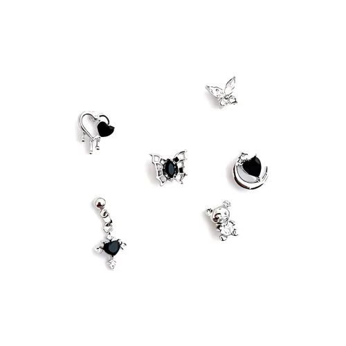 JOLLY SEASONS Сплав Серьги-гвоздики Женские