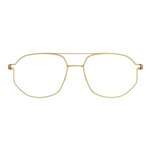 LINDBERG Титан Авиатор Оправы для очков Унисекс Золото