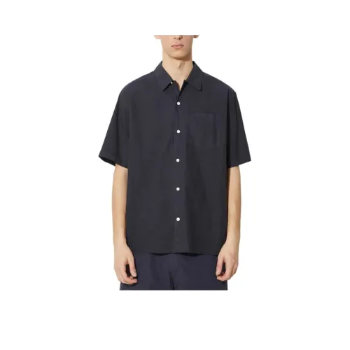 NORSE PROJECTS Рубашка Мужская Морской Синий