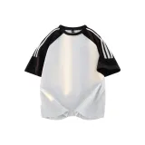 Чёрный и серый (Цветовые блоки, стиль позиционирования)