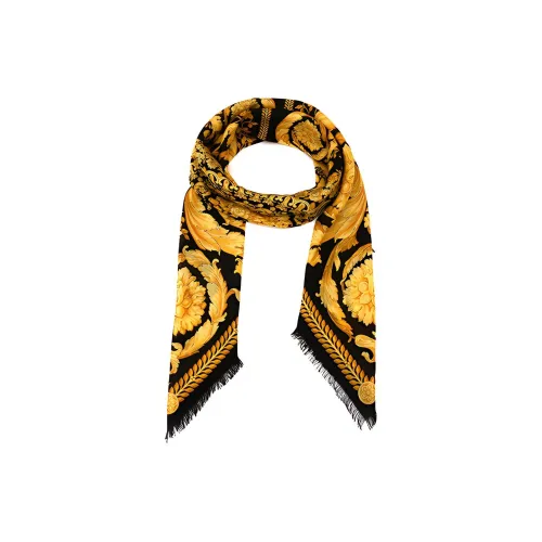 VERSACE Шерсть Шелковые Шарфы Мужской