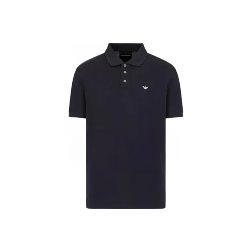 EMPORIO ARMANI Поло Мужское Морской Синий