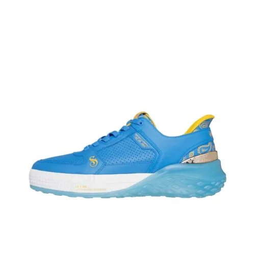 Snoop Dogg x Skechers Snoop Sizzle Toke Low Топ Повседневная обувь Мужская Синяя