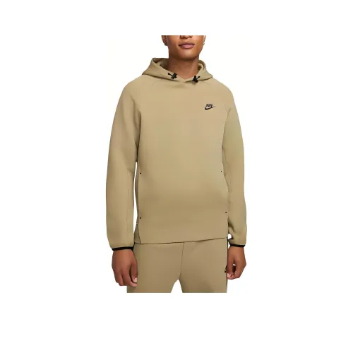 Nike Sportswear Tech Fleece Свитшот Мужской Sex Оливковый Черный