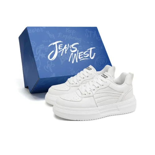 JEANSWEST Амортизация Износостойкий Низкий Топ Круглый носок Кружево Вверх Платформа Нишевый Индивидуальный Модный Скейтбординг Мужские Кроссовки