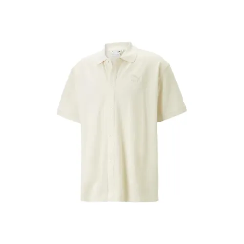 PUMA CLASSICS Бежевые Мужские Рубашки