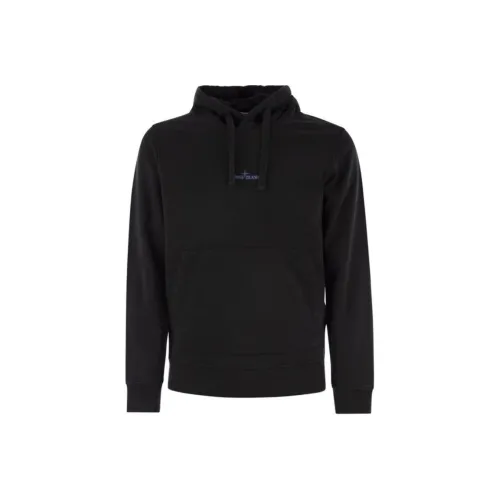 STONE ISLAND Толстовка Мужская Черная