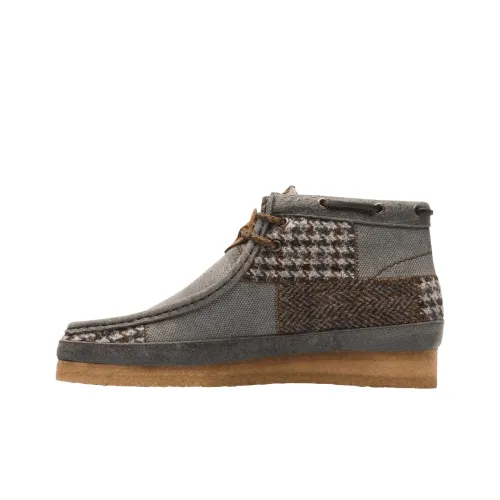 Clarks Originals WALLABEE Ботильоны Унисекс Серый