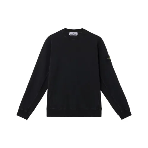 STONE ISLAND Толстовка Мужская Черная