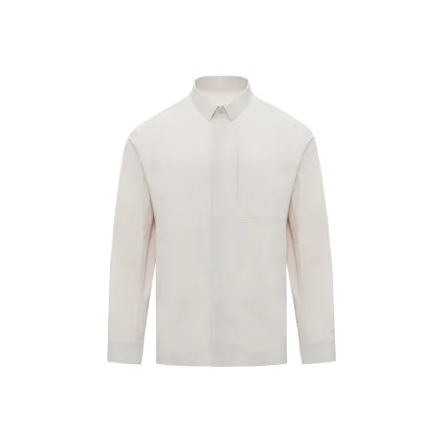 LI NING 1990 Commuter series Рубашка Мужская Антарктический серый